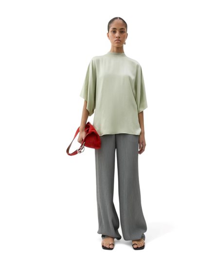 Rodebjer Pop Jersey Top Dusty Green