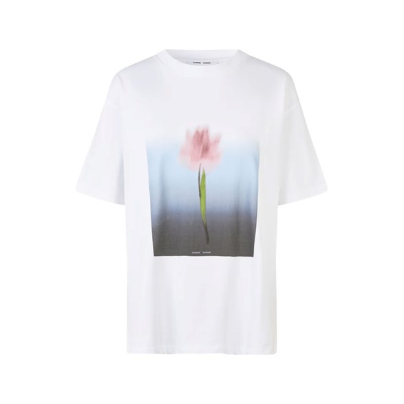 SAMSOE SAMSOE Saeira T-Shirt Blurred Tulip