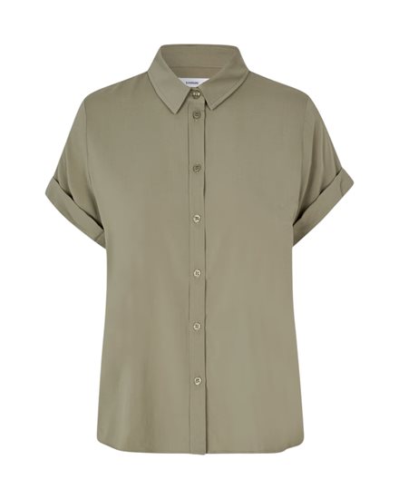 SAMSOE SAMSOE Majan Ss Shirt Vetiver