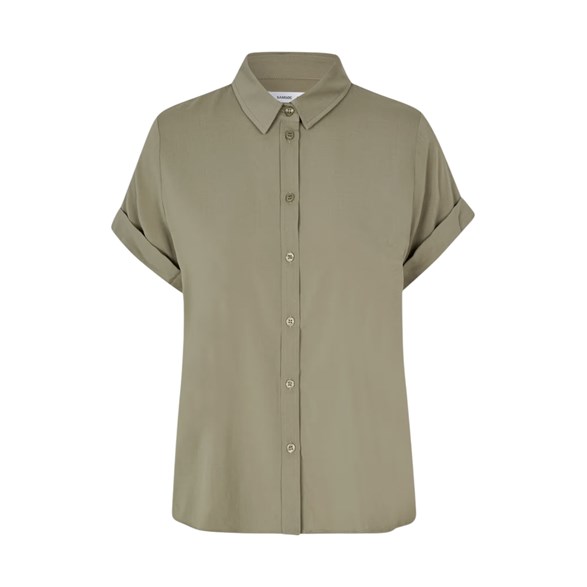 SAMSOE SAMSOE Majan Ss Shirt Vetiver