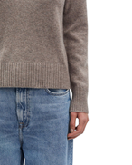 SAMSOE SAMSOE Charlotte Knit Sweater Grey Blue Melange