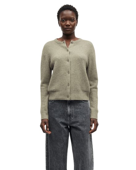 SAMSOE SAMSOE Nor Short Cardigan Vetiver