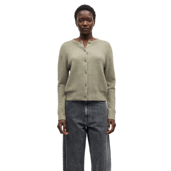SAMSOE SAMSOE Nor Short Cardigan Vetiver