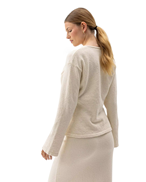 Holebrook Angelina V-Neck Off White