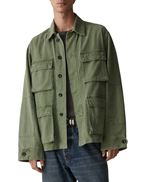 Jeanerica Luc Jacket Chevron Green