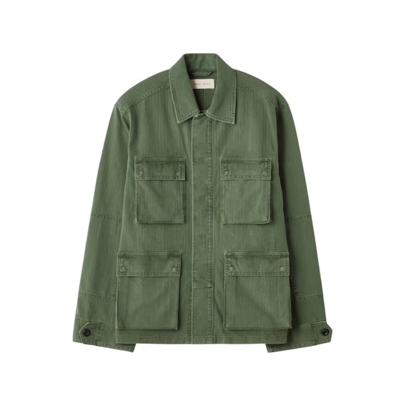 Jeanerica Luc Jacket Chevron Green