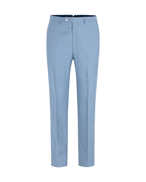 Oscar Jacobson Del Trousers Smog Blue