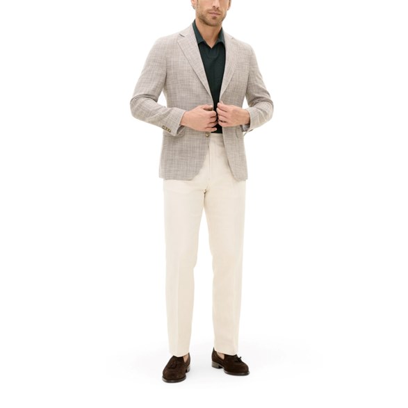 Oscar Jacobson Fogerty Blazer Almond Beige
