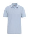 Oscar Jacobson Connor Structured Poloshirt Smog Blue