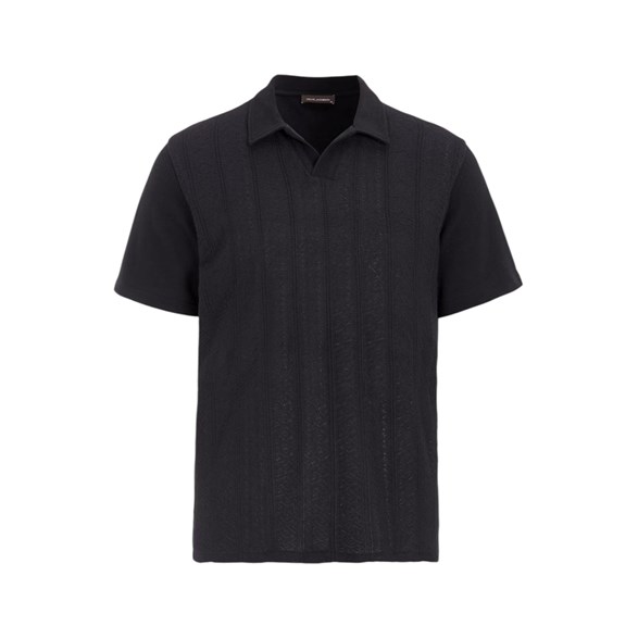 Oscar Jacobson Connor Structured Poloshirt Night Blue