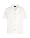 Oscar Jacobson Kirk Knitted Shirt Snow White