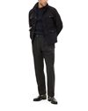 Oscar Jacobson Safari Shirt Jacket Navy