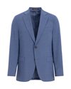 Oscar Jacobson Fogerty Blazer Denim Blue