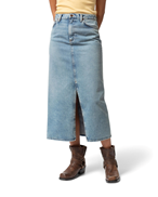 Nudie Jeans Anna Denim Skirt Light Blue