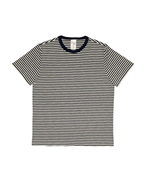 Nudie Jeans Roy Slub Stripe T-Shirt Blue/Offwhite