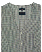 Nudie Jeans Lollo Check Indigo Dress Blue