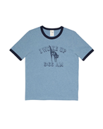 Nudie Jeans Ricky Ringer T-Shirt Bluemelange