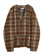 Our Legacy Cardigan Mohair Check