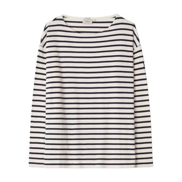 Boomerang Kärsön Striped Top Offwhite