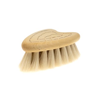Iris Hantverk Baby Hairbrush Heart