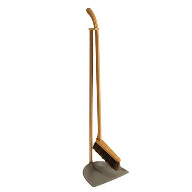 Iris Hantverk Dustpan & Brush Set Granit Grey