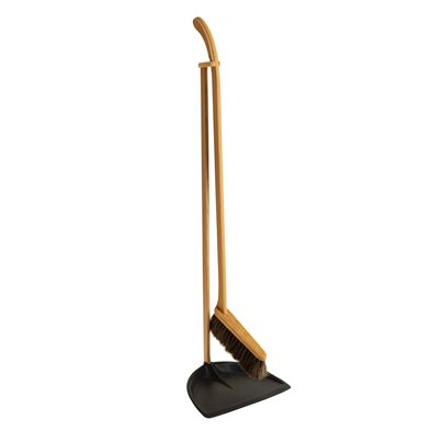 Iris Hantverk Dustpan & Brush Set Graphit Black