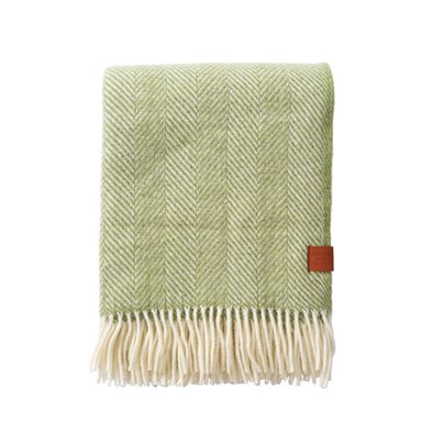 Klippan Yllefabrik Herringbone Aloe Vera