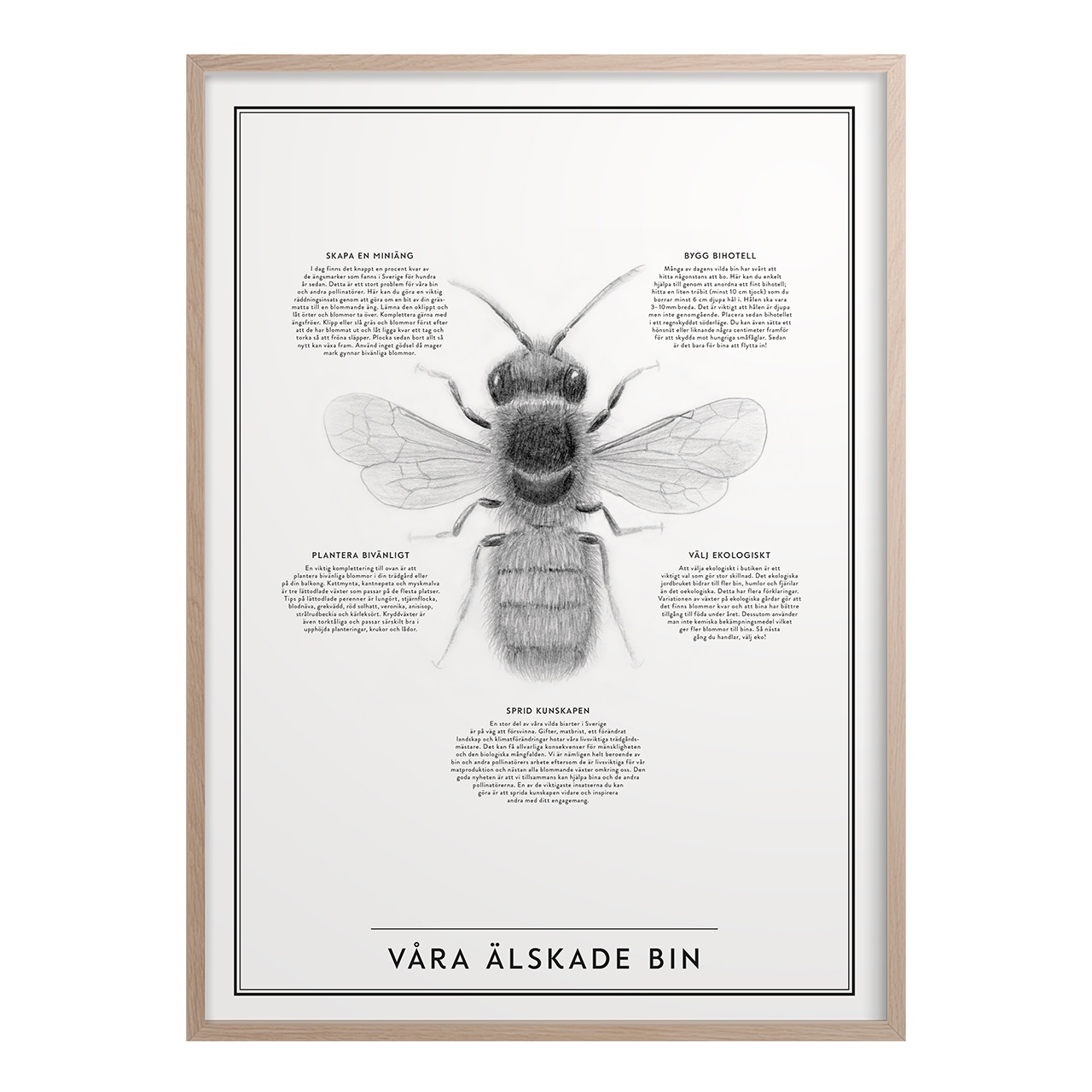 Poster Våra Älskade Bin