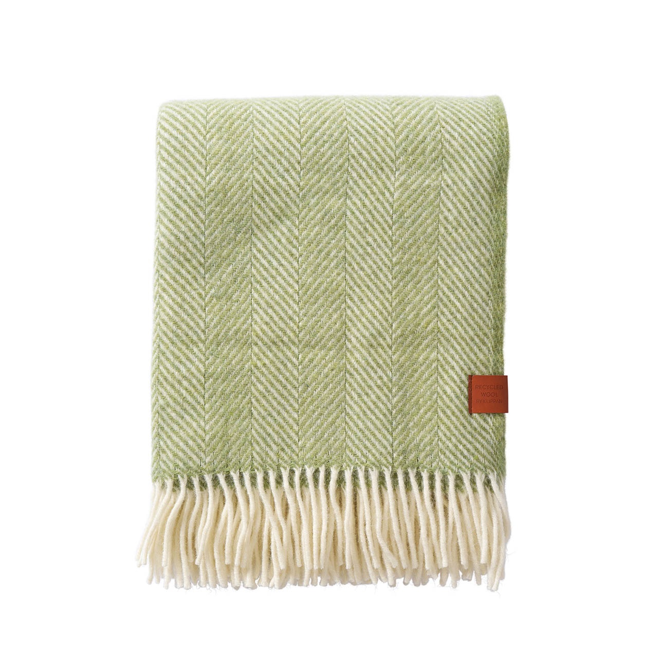 Klippan Yllefabrik Herringbone Aloe Vera