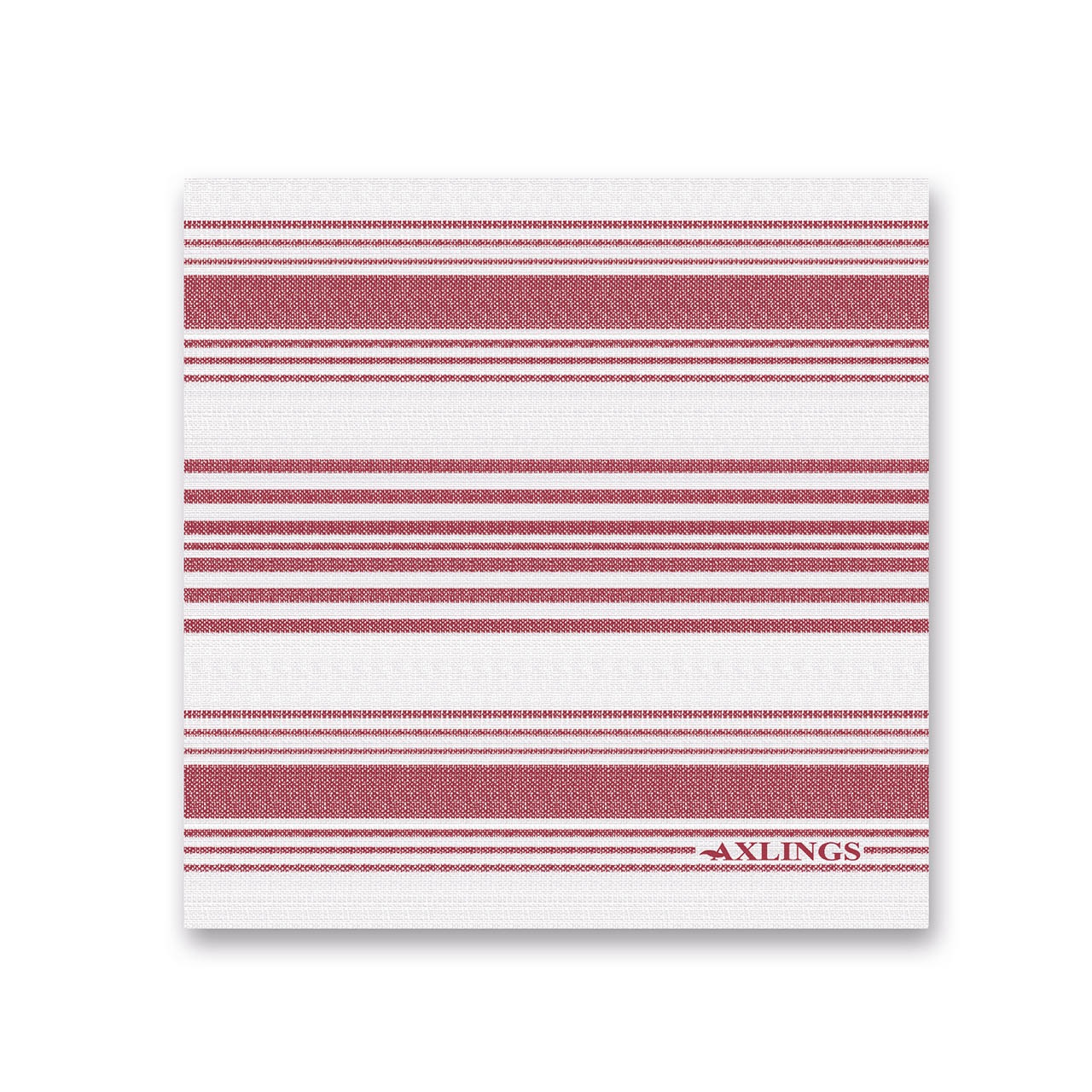Axlings Paper Napkin Gästabud red
