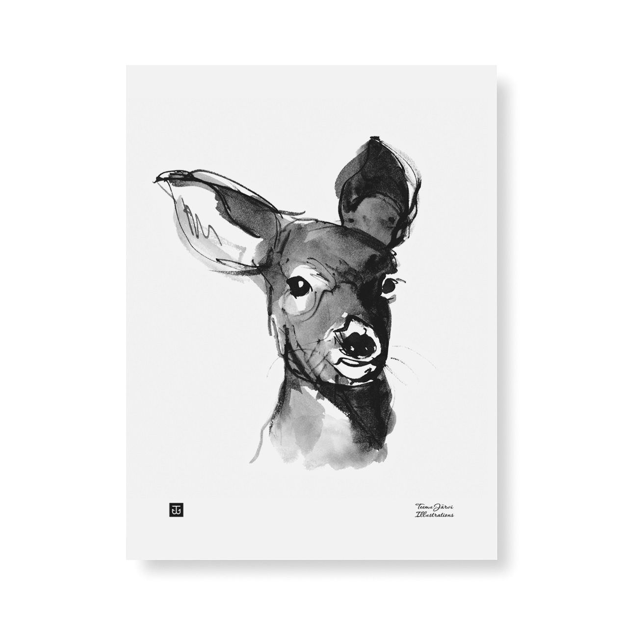 Poster Charming Deer