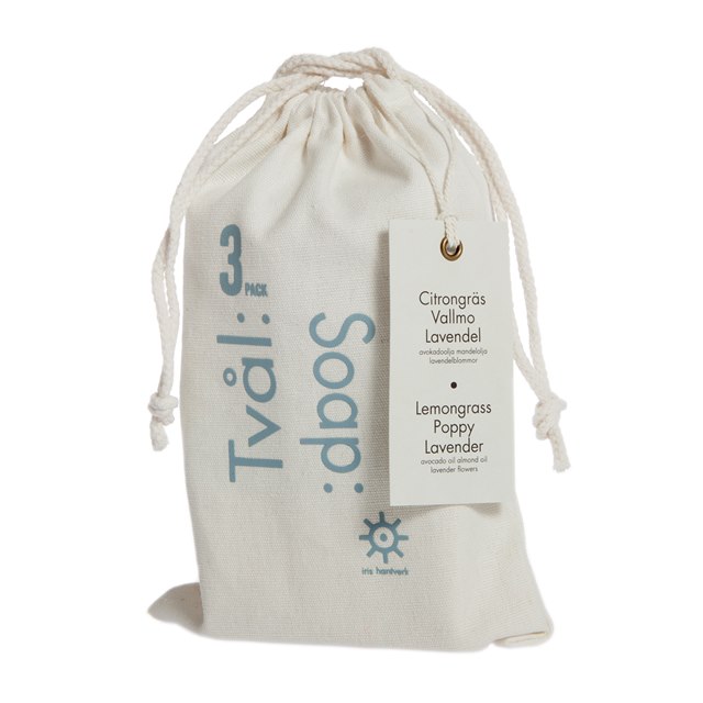 Iris Hantverk Tvål 3-pack
