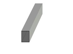 KKR 60x40x4 MM á 3 M HÅLPROFIL S355J2H SS-EN 10219:2006