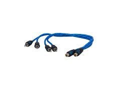 Auto-Connect Y-splitt Lågnivå 2 hane - 1 hona 0.3m