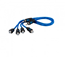 2st Auto-Connect Y-splitt Lågnivå 2 hona - 1 hane 0.3m
