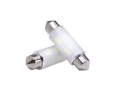 39mmC5W LED 3D Canbus 9-28V  Amber