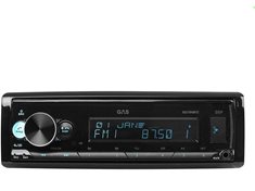 GAS MAX M140-BTX bilstereo med Bluetooth, 32-bit DSP och 3 par (4V) lågnivå