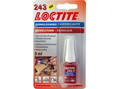 LOCTITE 243 GÄNGLÅSNING MEDELSTARK 5ML