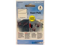 SUPERPADS DUBBEHÄFTANDE 8 ST STOKVIS TJ=1 MM
