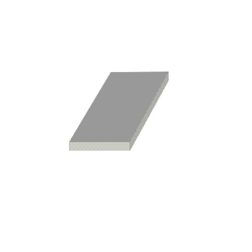 PLATTSTÅL S235JR 100x5 MM á 3 M