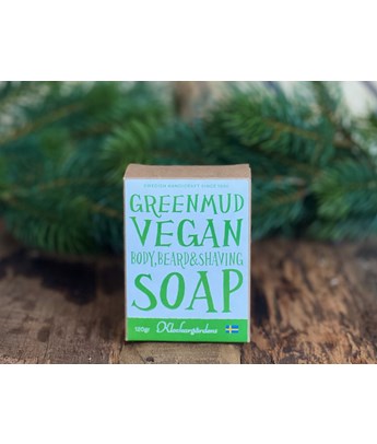 Green Mud Vegan Shaving Soap