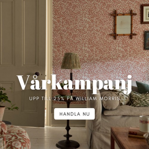 Vårkampanj tapeter William Morris
