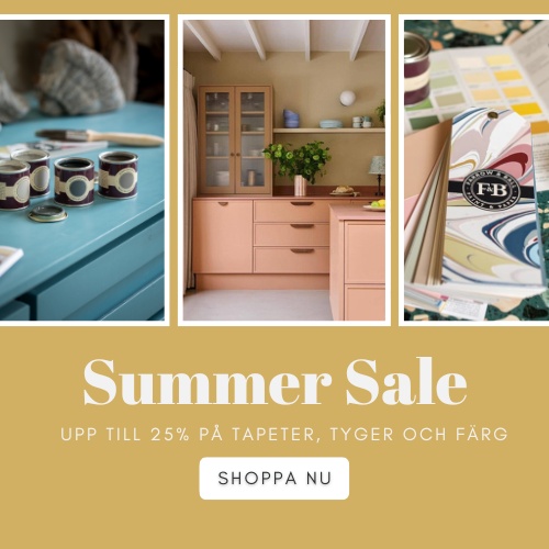 Kampanj på tapeter, tyger och färg