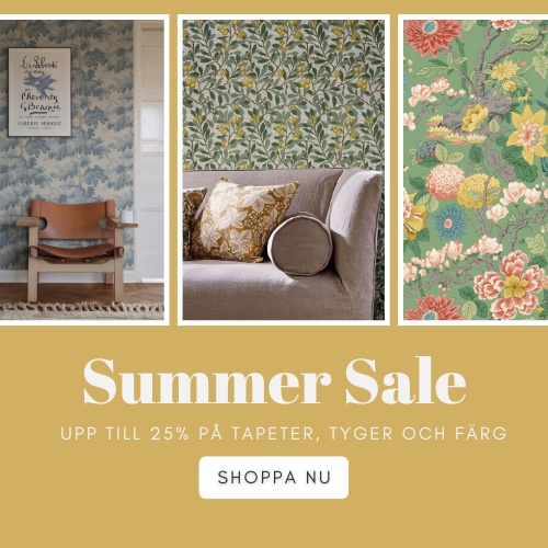 Kampanj på tapeter, tyger och färg