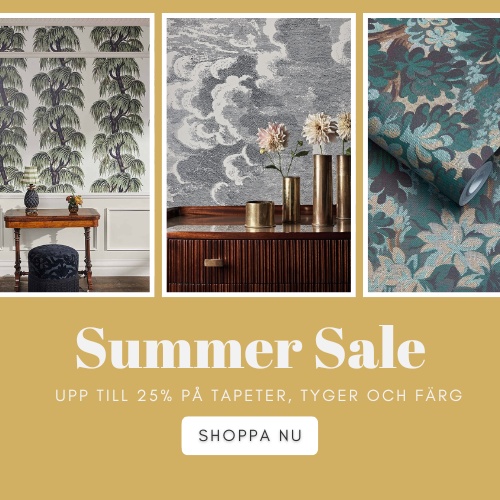 Kampanj på tapeter, tyger och färg