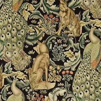 William Morris & Co Forest Velvet Charcoal