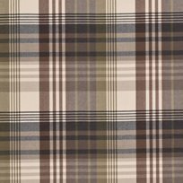 Mulberry Ancient Tartan, Charcoal Gold