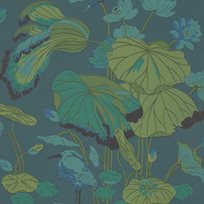 GP & J Baker Nympheus Teal