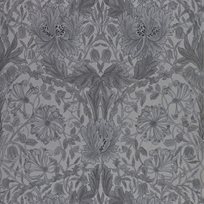 William Morris & co Pure Honeysuckle & Tulip Black Ink Tapet