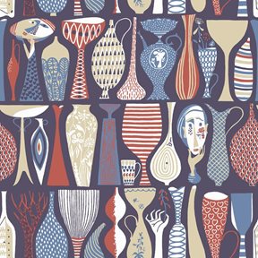 Boråstapeter Pottery